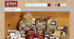 Desktop Screenshot of dutchbaskets.com